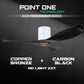 White Cylinder + Copper Bronze Casing / Carbon Black | No
