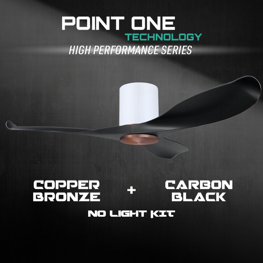 White Cylinder + Copper Bronze Casing / Carbon Black | No