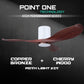 White Cylinder + Copper Bronze Casing / Cherrywood | Yes