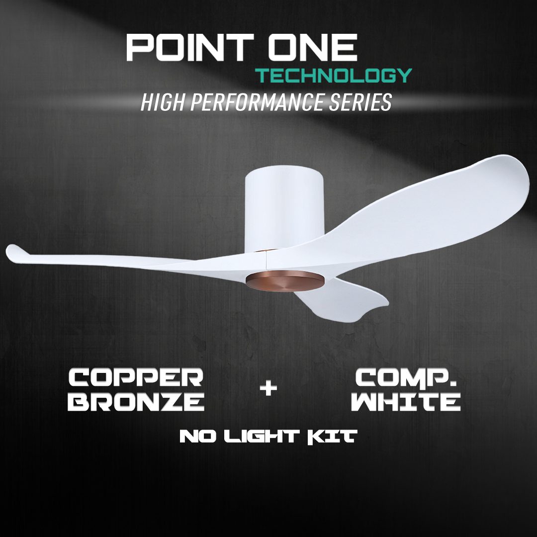 White Cylinder + Copper Bronze Casing / Competition White | No