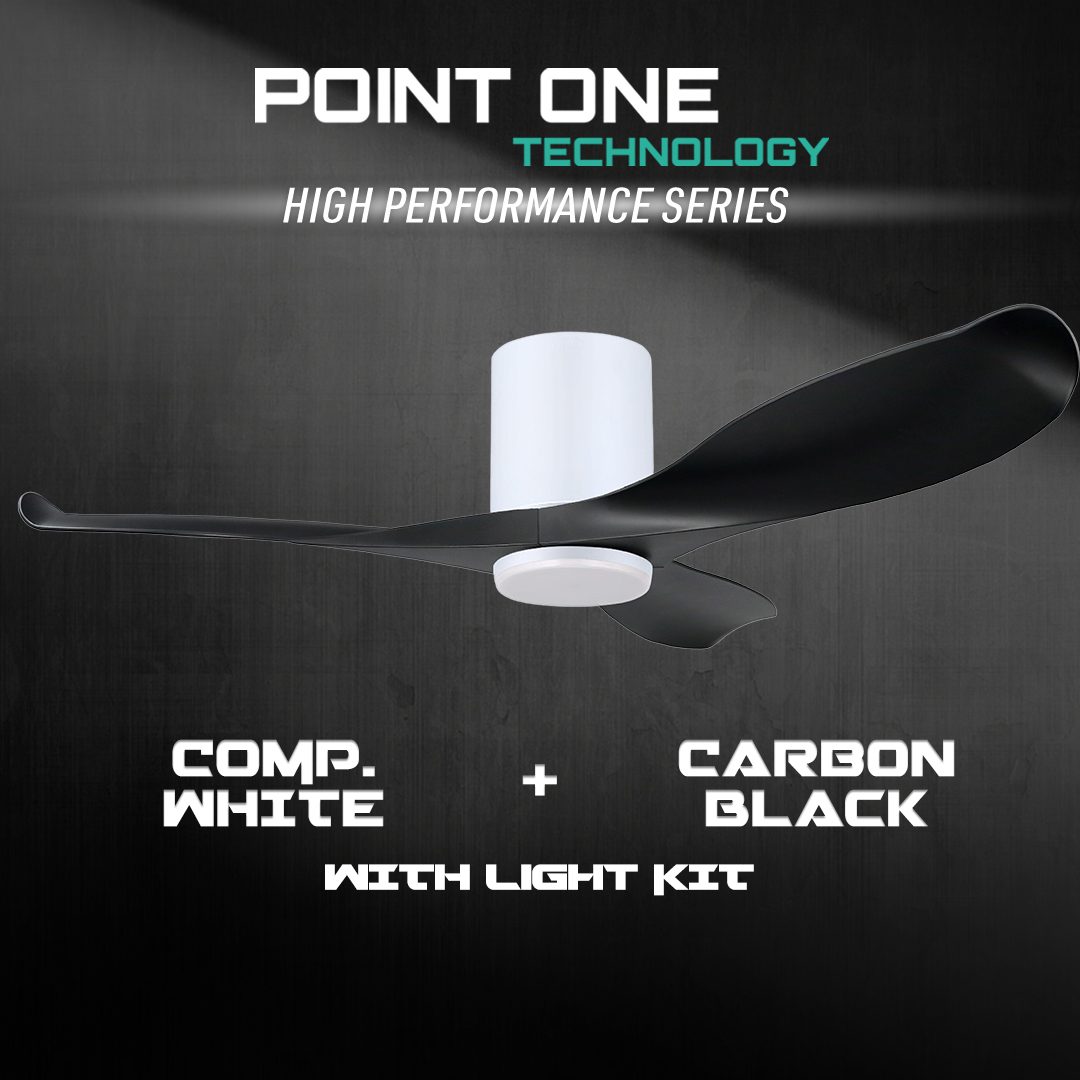 White Cylinder + Competition White Casing / Carbon Black | Yes