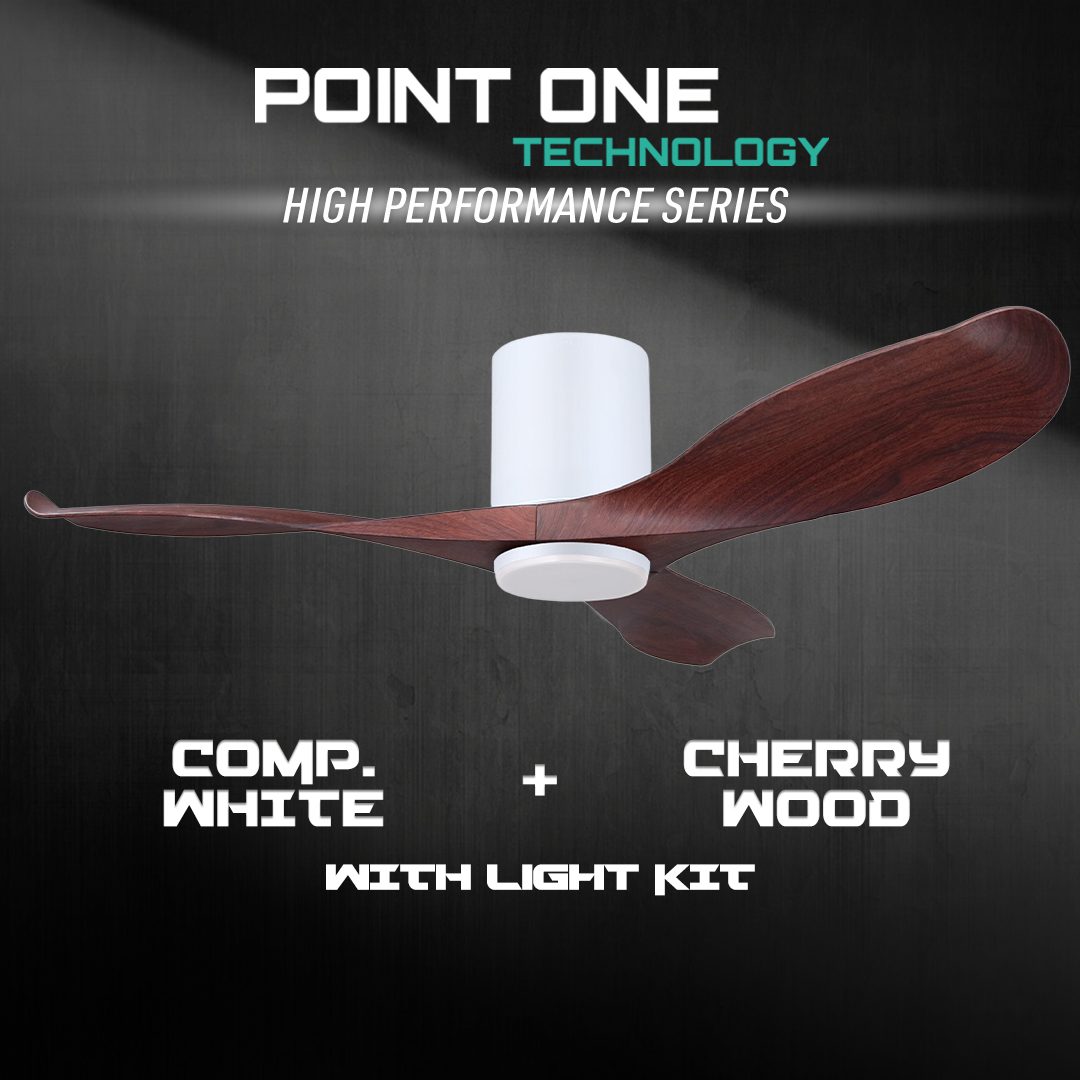 White Cylinder + Competition White Casing / Cherrywood | Yes