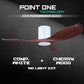 White Cylinder + Competition White Casing / Cherrywood | No