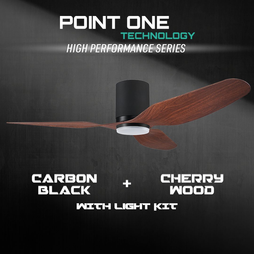 Black Cylinder + Carbon Black Casing / Cherrywood | Yes