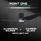 White Cylinder + Aluminum Silver Casing / Carbon Black | Yes