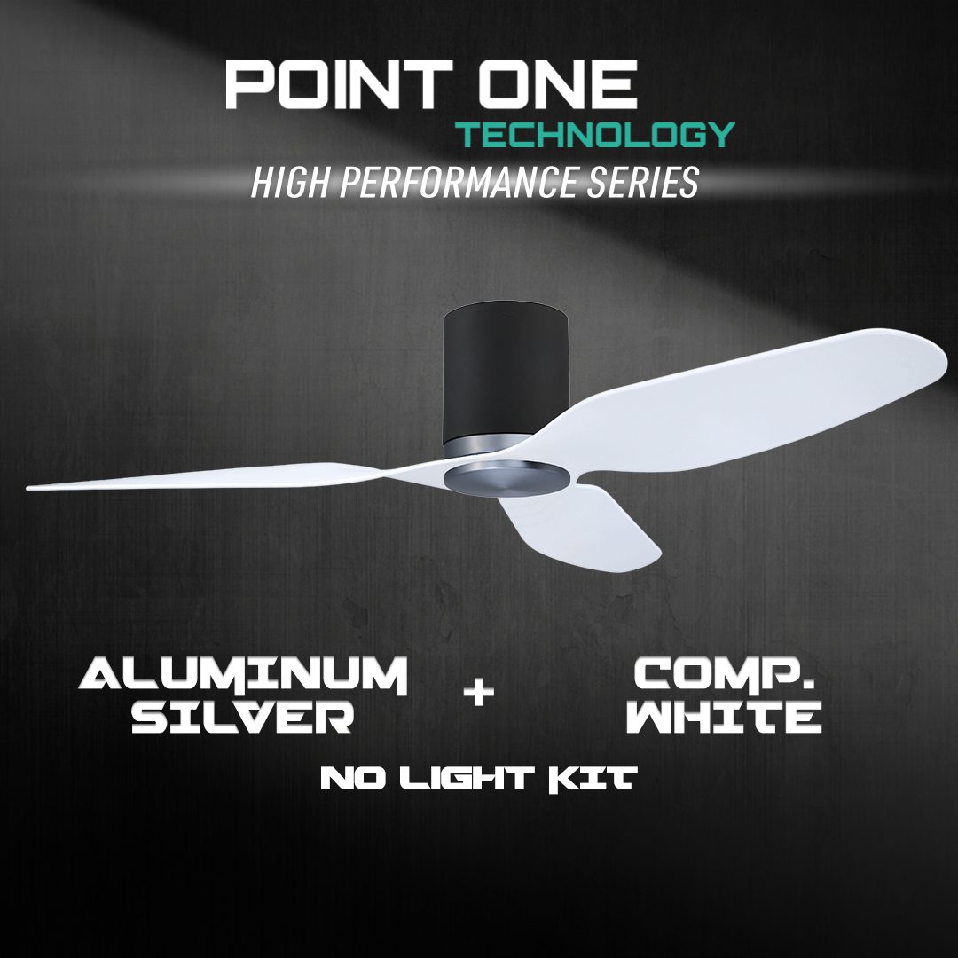 Black Cylinder + Aluminum Silver Casing / Competition White | No