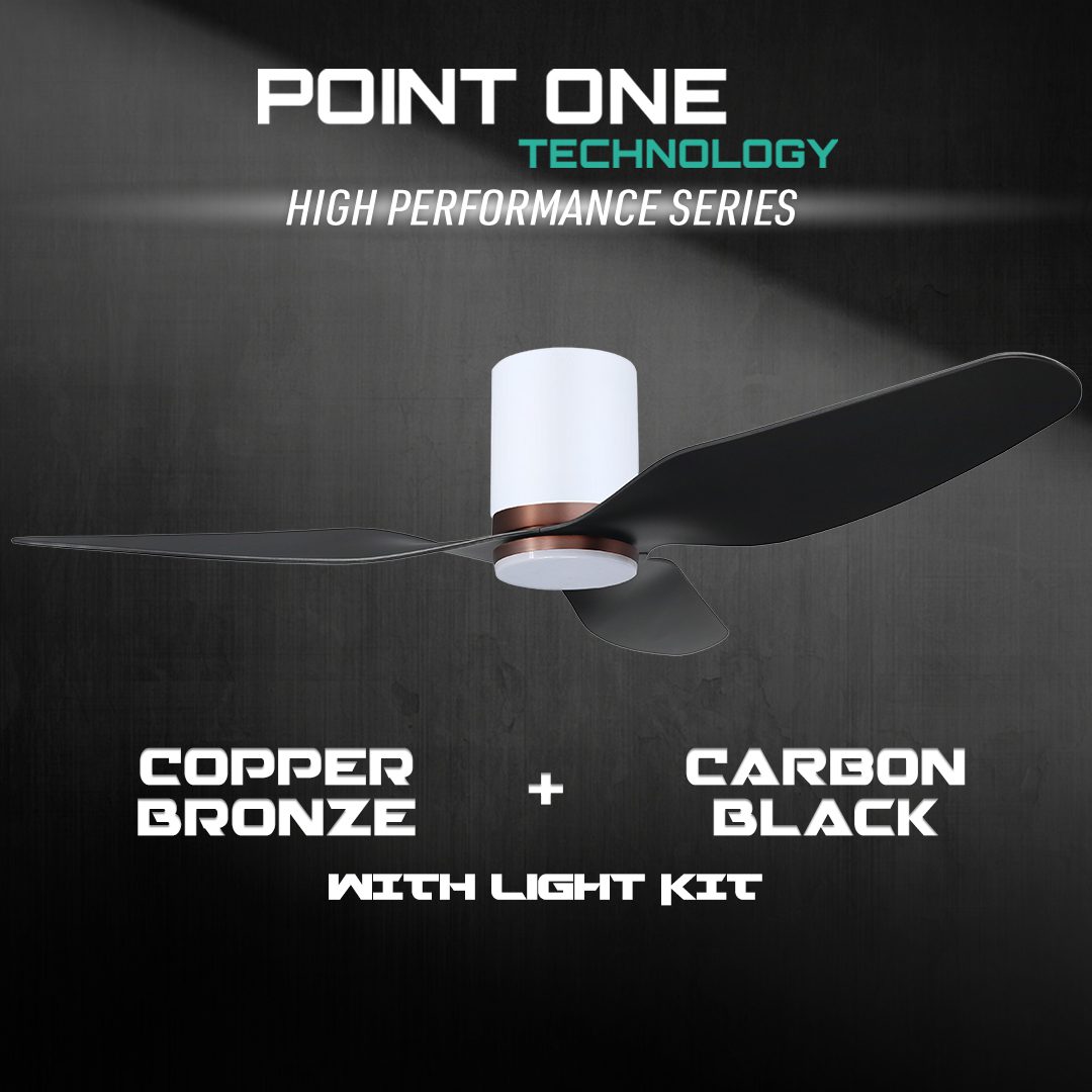 White Cylinder + Copper Bronze Casing / Carbon Black | Yes