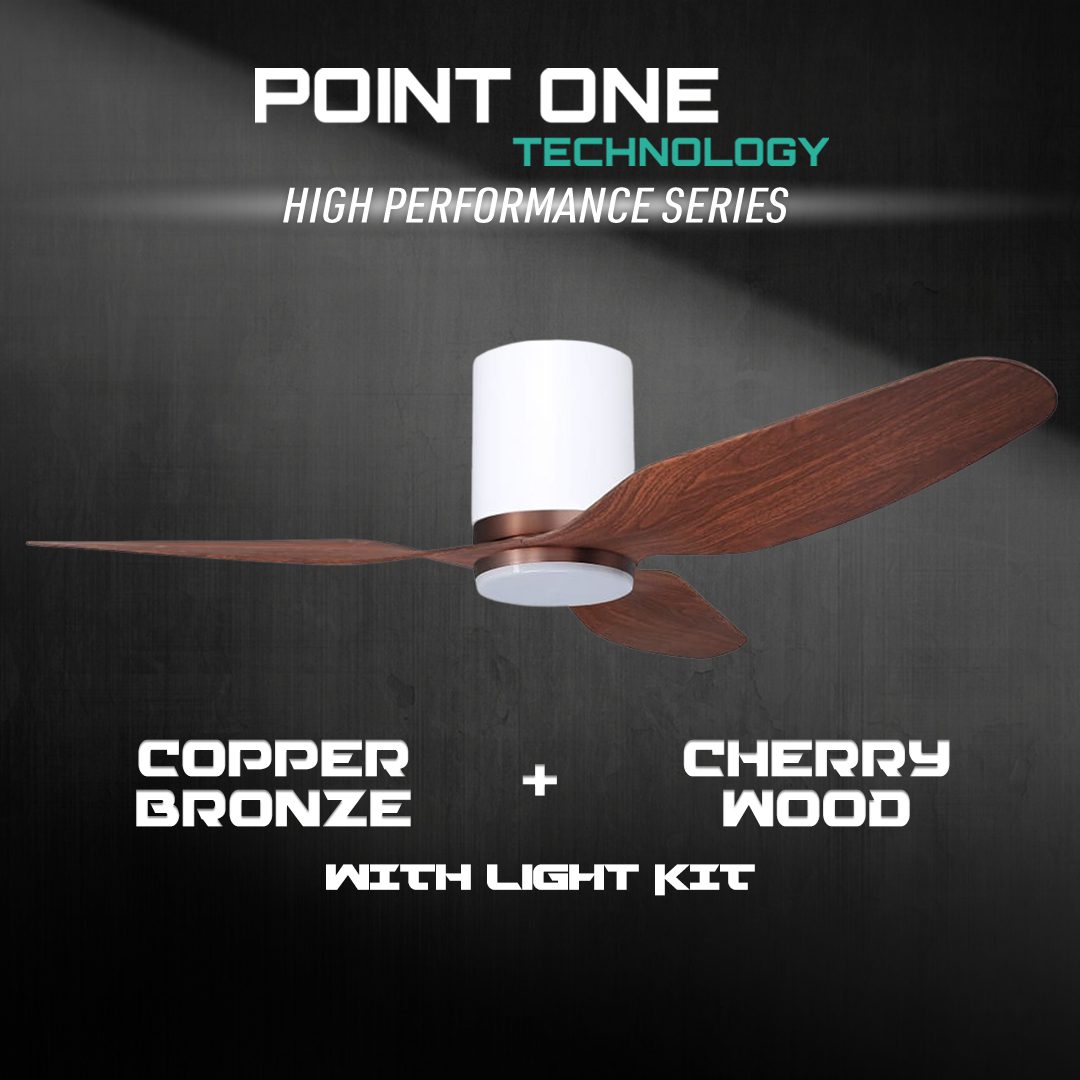 White Cylinder + Copper Bronze Casing / Cherrywood | Yes