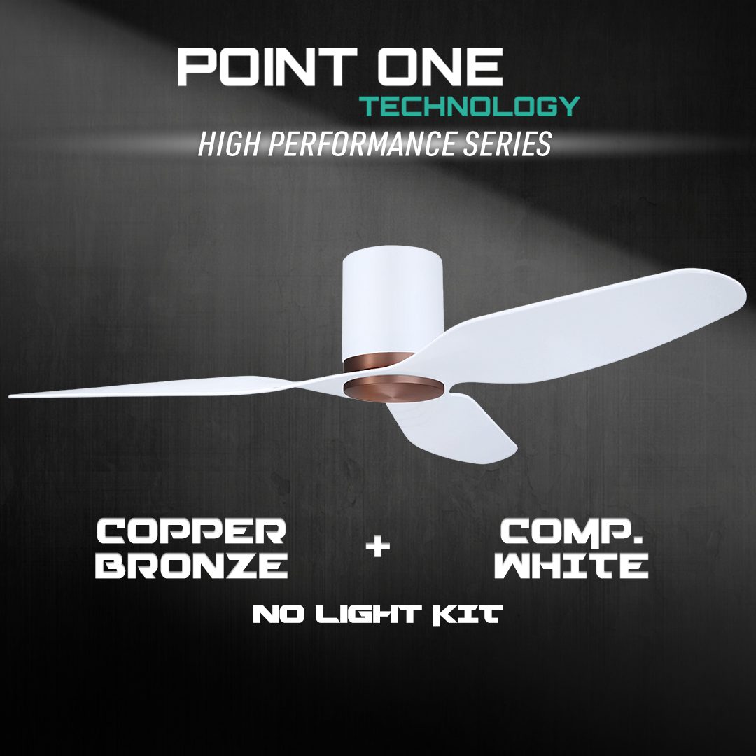 White Cylinder + Copper Bronze Casing / Competition White | No