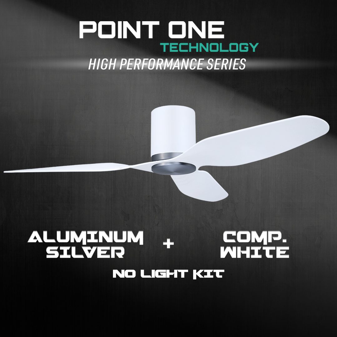 White Cylinder + Aluminum Silver Casing / Competition White | No