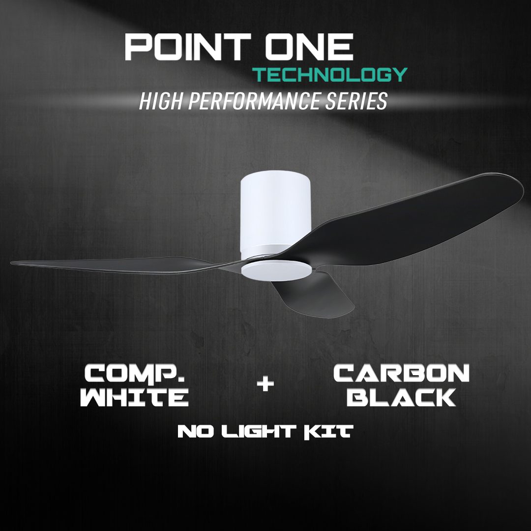 White Cylinder + Competition White Casing / Carbon Black | No