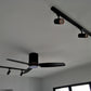 Track Lights GU10 Fitting BASIC (LED Bulbs and track sold separately) with PHILIPS LED - Three Cubes Lightings (Singapore)