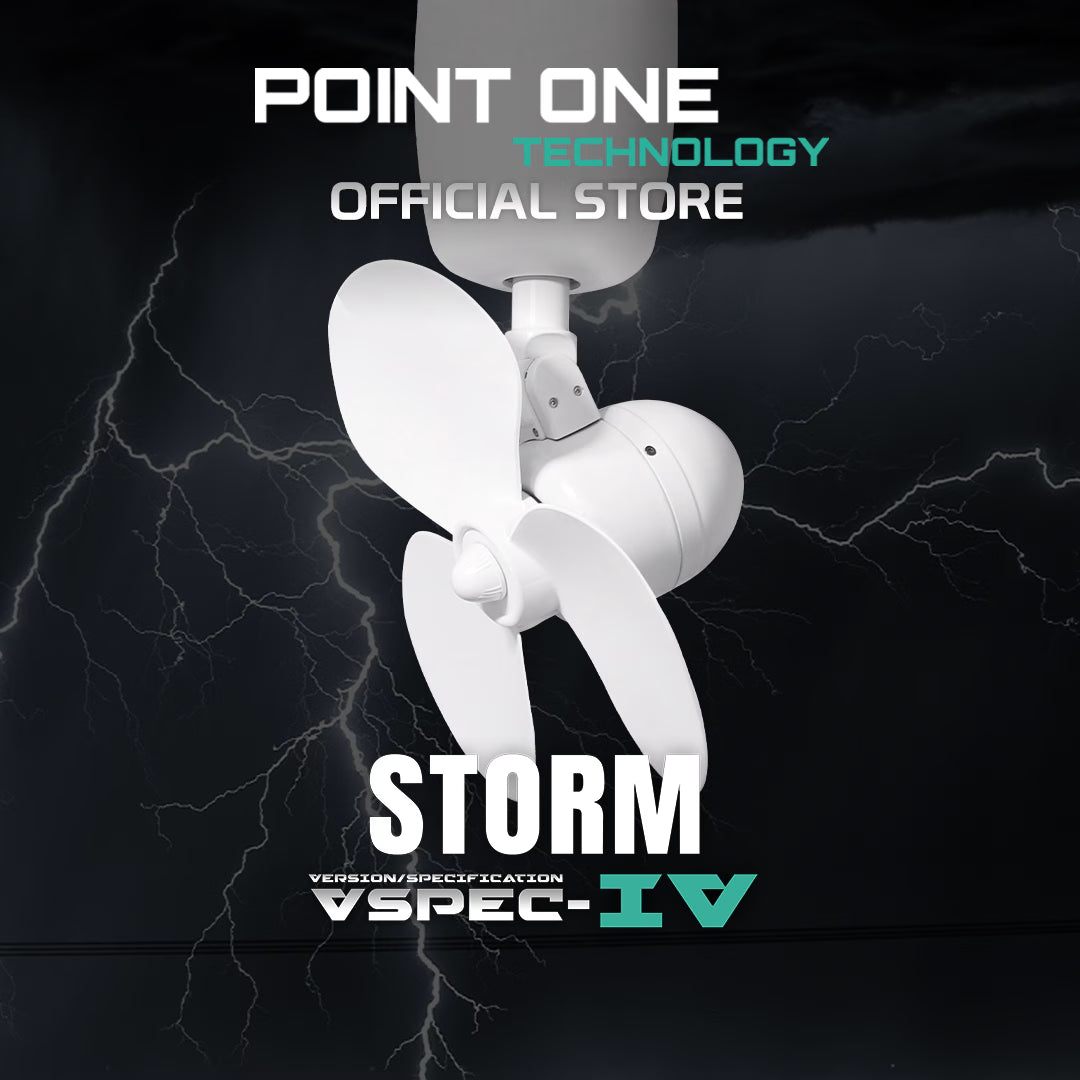 Point One Storm VSPEC-IV Dual-axis Corner Fan [Preorder]