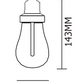PLUMEN® 002 - Triple pendant lamp - 220V