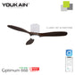 YOUKAIN –Smart Ceiling Fan (Wifi)(White Hugger) (PRE-ORDER)
