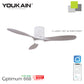 YOUKAIN –Smart Ceiling Fan (Wifi)(White Hugger) (PRE-ORDER)