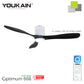 YOUKAIN –Smart Ceiling Fan (Wifi)(White Hugger) (PRE-ORDER)