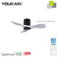 YOUKAIN –Smart Ceiling Fan (Wifi)(Black Hugger) (PRE-ORDER)