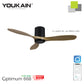 YOUKAIN –Smart Ceiling Fan (Wifi)(Black Hugger) (PRE-ORDER)