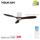 YOUKAIN –Smart Ceiling Fan (Wifi)(White Hugger) (PRE-ORDER)