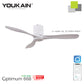 YOUKAIN –Smart Ceiling Fan (Wifi)(White Hugger) (PRE-ORDER)