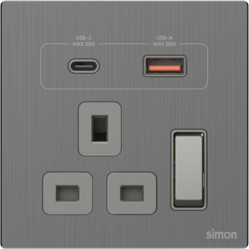 Metal Brushed Grey