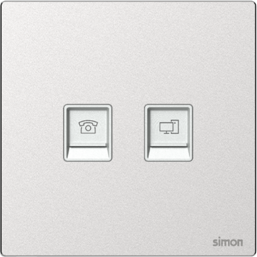 Metal Frosted Silver