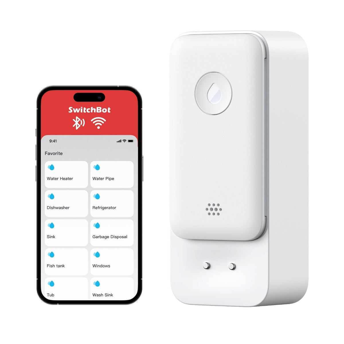 SwitchBot Water Leak Detector w/ Sensor