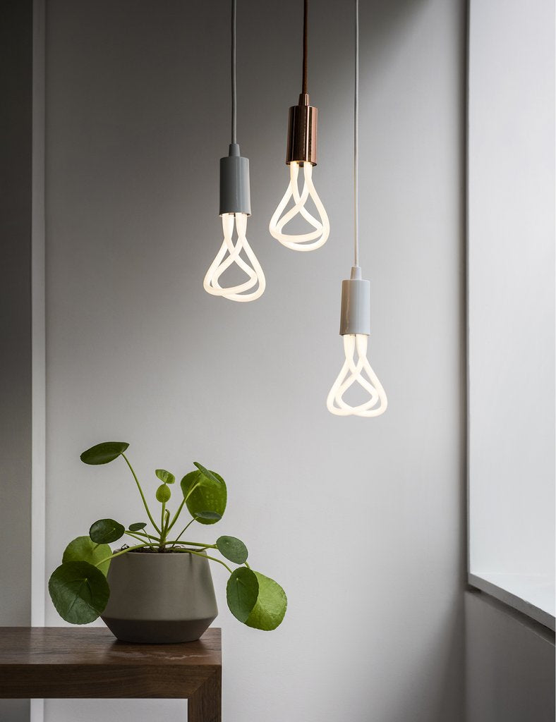 PLUMEN Singapore NEW dimmable LED 001 twisted bulb 11W Threecubes