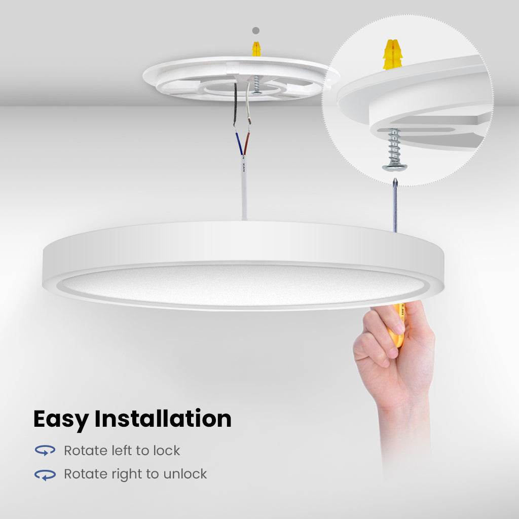 NEAR LED Ceiling Light Smart Wi-Fi, Round, 230mm, 18W (White to Warm)