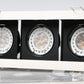 LED recessed Adjustable Spotlight Triple Downlights (GU10/MR16) - Three Cubes Lightings (Singapore)