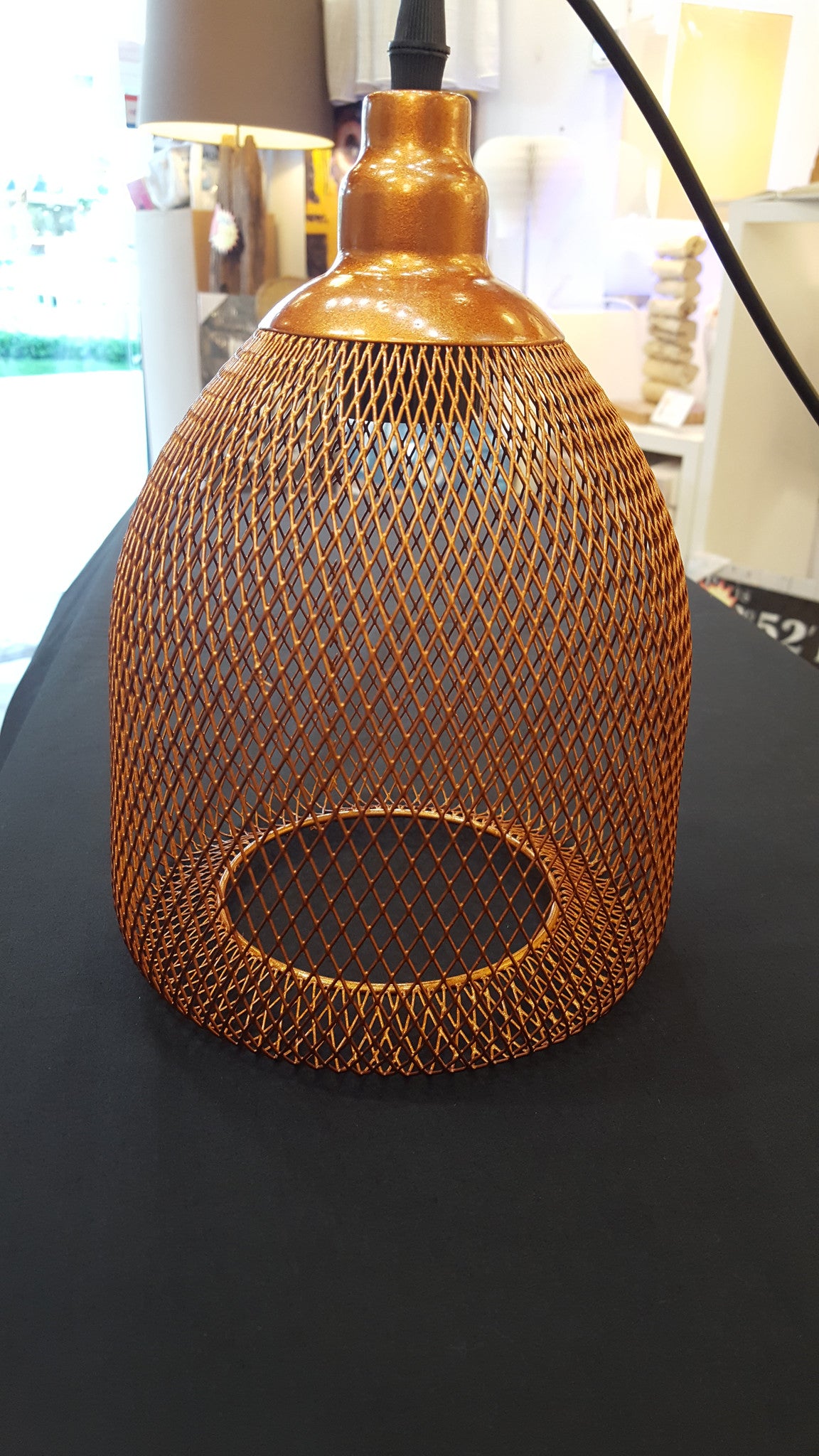 Pendant Lamp (Mesh) - Three Cubes Lightings (Singapore)