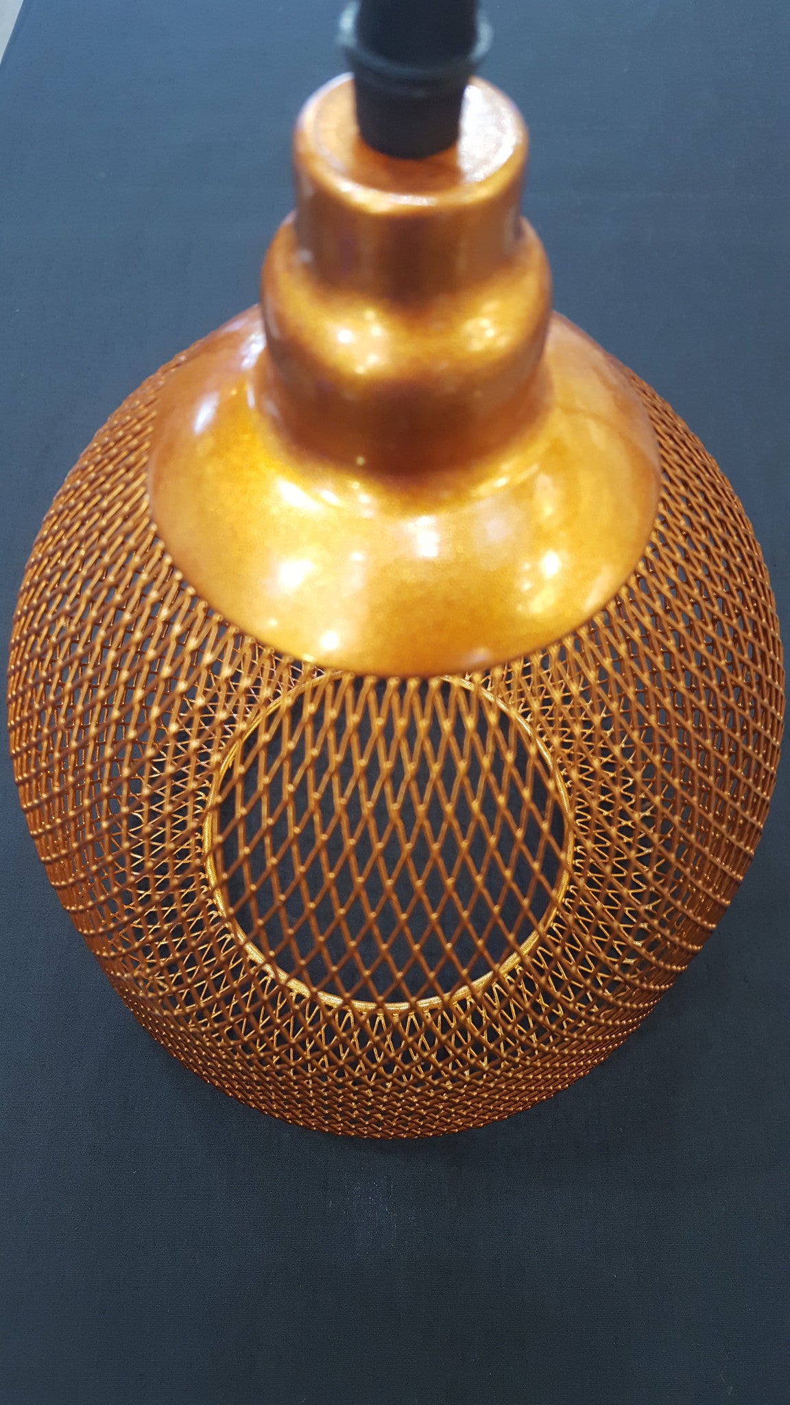 Pendant Lamp (Mesh) - Three Cubes Lightings (Singapore)