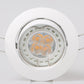 Round Single GU10/PAR16 recessed spot light holder with clip - Three Cubes Lightings (Singapore)