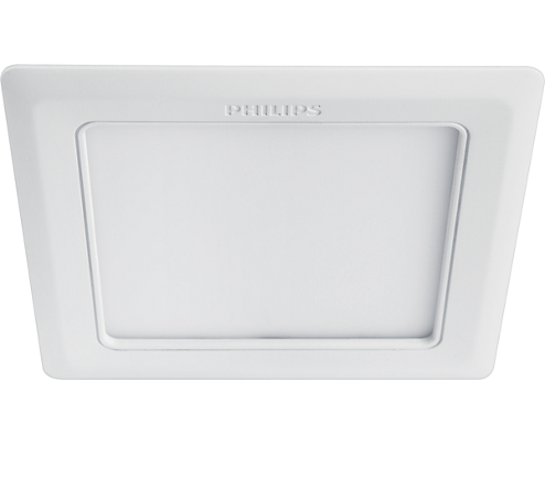 Philips Marcasite LED Square Downlight - Three Cubes Lightings (Singapore)