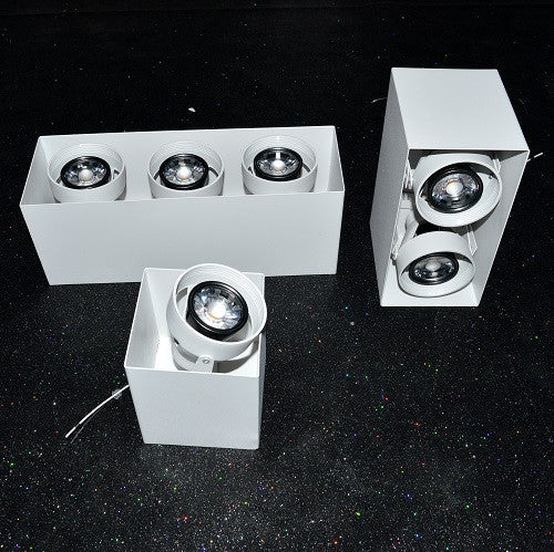 Surface Mount Adjustable Downlights (GU10) 701 - Three Cubes Lightings (Singapore)
