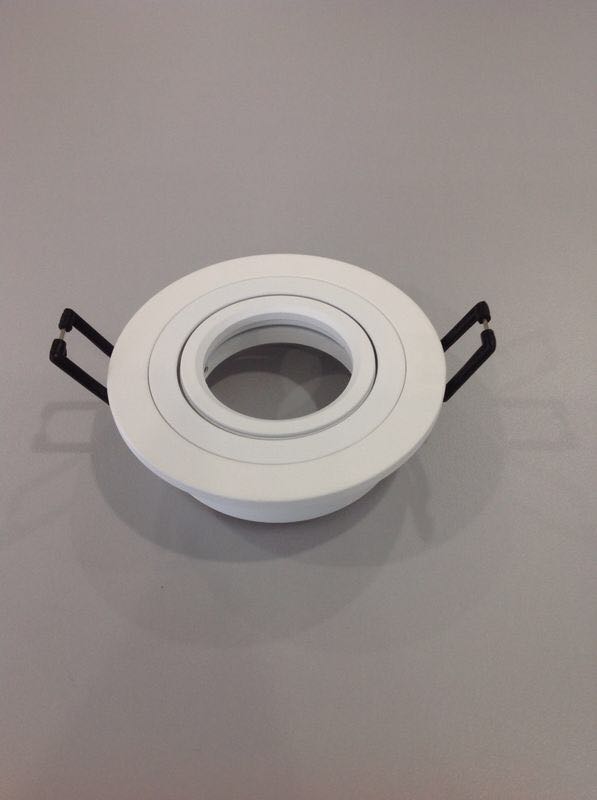 Round Single recessed spot light holder - Three Cubes Lightings (Singapore)