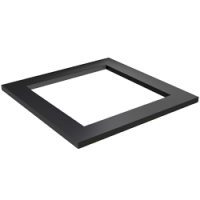Black LED Square Downlights (11W Dimmable) AZ E-Lite - Three Cubes Lightings (Singapore)