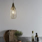 Pendant Lamp (MARKSLÖJD-GRID original) Black/Brass - Three Cubes Lightings (Singapore)