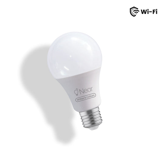 NEAR E27 LED Bulb Smart Wi-Fi, 9W, (All Colours)