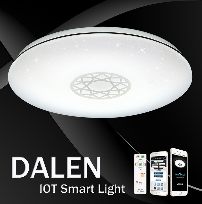 LED Ceiling Light DALEN DL-C216TX  (38W) - Three Cubes Lightings (Singapore)