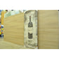 Painted Wood- Vintage 1917 Red - Three Cubes Lightings (Singapore)