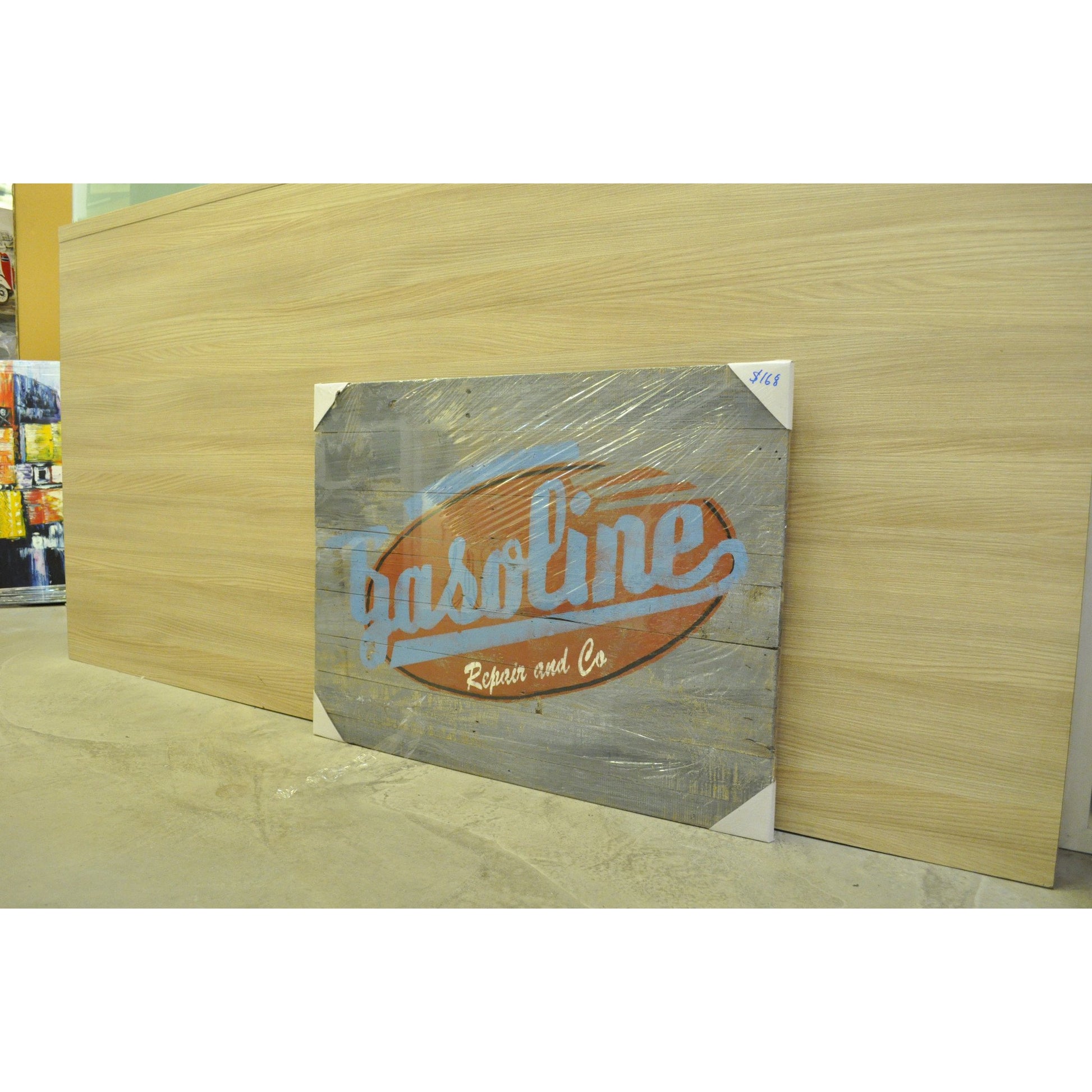 Painted Wood- Gasoline - Three Cubes Lightings (Singapore)