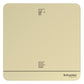 Wiser AvatarOn 1-Gang Shutter Switch Wine Gold