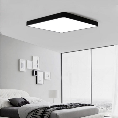 LED Elemental Square Ceiling Lamp (ultra slim) - Three Cubes Lightings (Singapore)