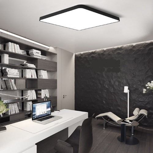 LED Elemental Square Ceiling Lamp (ultra slim) - Three Cubes Lightings (Singapore)