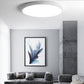 LED Elemental Round Ceiling Lamp (ultra slim) - Three Cubes Lightings (Singapore)
