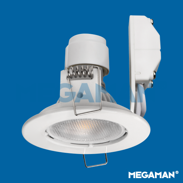 Round Recessed Adjustable Downlight Megaman® Holder (GU10) - Three Cubes Lightings (Singapore)