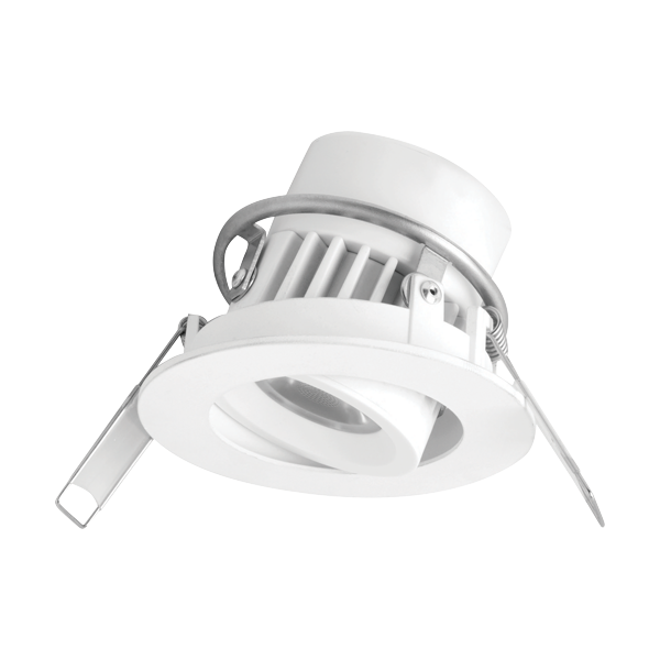 SIENA Adjustable Recessed Downlight (Integrated) 8W Megaman® - Three Cubes Lightings (Singapore)