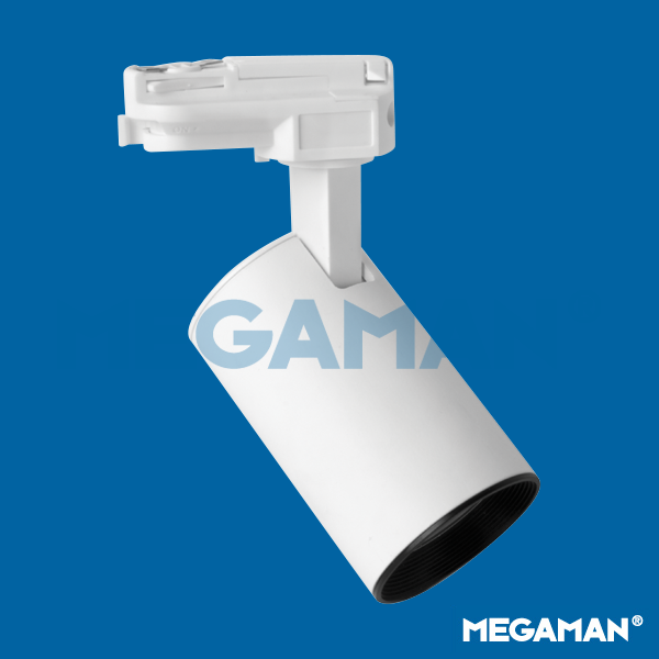 Track Lights (Anti Glare) Fitting (12W LED) Megaman® - Three Cubes Lightings (Singapore)